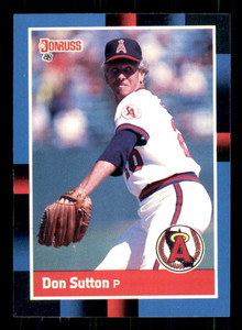 1988 Donruss #407 Don Sutton NM-MT California Angels 
