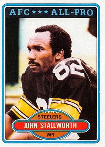1980 Topps #130 John Stallworth VG  Pittsburgh Steelers 