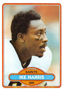 1980 Topps #137 Ike Harris VG  New Orleans Saints 