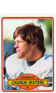 1980 Topps #185 Charlie Waters VG  Dallas Cowboys 