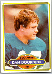 1980 Topps #257 Dan Doornink VG  Seattle Seahawks 