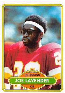 1980 Topps #299 Joe Lavender VG  Washington Redskins 