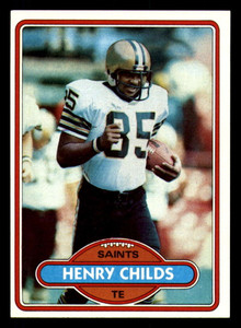 1980 Topps #304 Henry Childs VG  New Orleans Saints 
