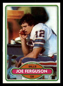 1980 Topps #348 Joe Ferguson VG  Buffalo Bills 