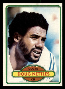1980 Topps #349 Doug Nettles VG  Baltimore Colts 