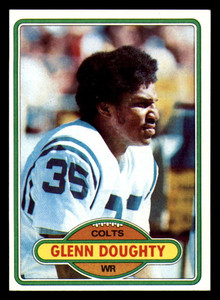 1980 Topps #424 Glenn Doughty VG  Baltimore Colts 