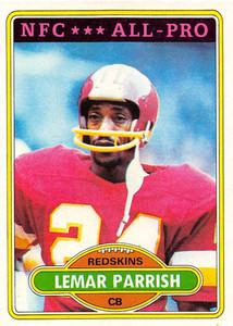 1980 Topps #430 Lemar Parrish AP VG  Washington Redskins 