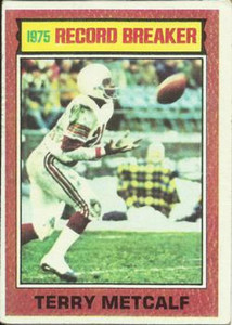 1976 Topps #5 Terry Metcalf RB VG St. Louis Cardinals 