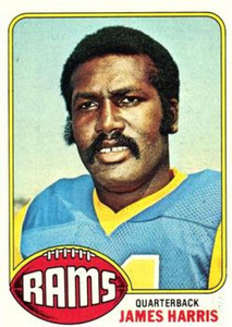 1976 Topps #18 James Harris VG Los Angeles Rams 