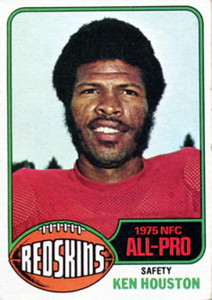 1976 Topps #170 Ken Houston VG Washington Redskins 