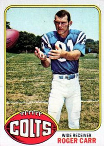 1976 Topps #193 Roger Carr VG RC Rookie Baltimore Colts 