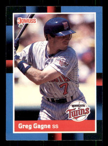 1988 Donruss #441 Greg Gagne NM-MT Minnesota Twins 