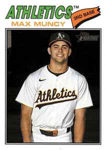2026 Topps Heritage #105 Max Muncy NM-MT  Athletics 
