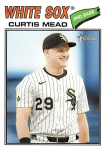 2026 Topps Heritage #303 Curtis Mead NM-MT  Chicago White Sox 
