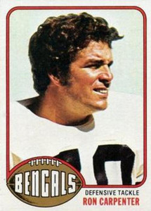 1976 Topps #432 Ron Carpenter VG Cincinnati Bengals 