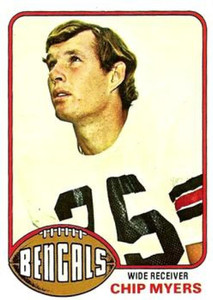 1976 Topps #491 Chip Myers VG Cincinnati Bengals 