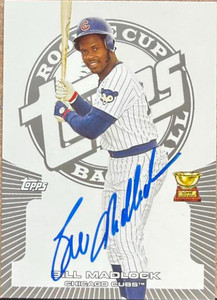 Bill Madlock Autographed 2005 Topps Rookie Cup #32 Chicago Cubs Card 