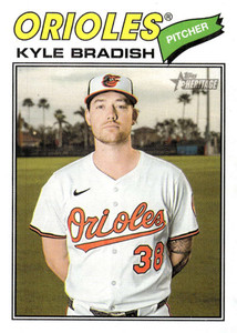 2026 Topps Heritage #16 Kyle Bradish NM-MT  Baltimore Orioles 