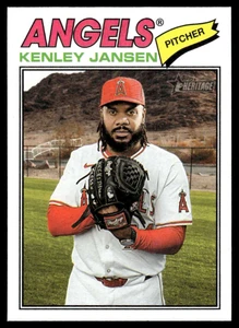 2026 Topps Heritage #229 Kenley Jansen NM-MT  Los Angeles Angels 