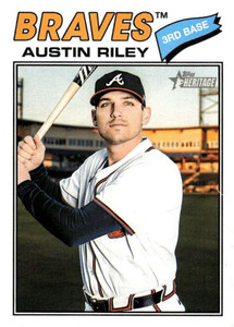 2026 Topps Heritage #271 Austin Riley NM-MT  Atlanta Braves 