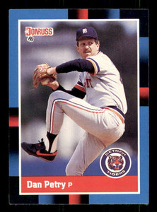 1988 Donruss #476 Dan Petry NM-MT Detroit Tigers 
