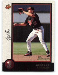 SOLD 193176 1998 Bowman #60 Roberto Alomar NM-MT Baltimore Orioles 