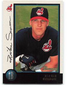 1998 Bowman #92 Richie Sexson NM-MT Cleveland Indians 