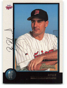1998 Bowman #104 Ryan Radmanovich NM-MT RC Rookie Minnesota Twins 