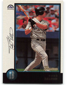 1998 Bowman #119 Todd Helton NM-MT Colorado Rockies 