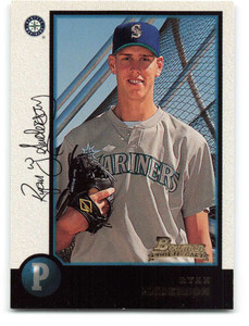1998 Bowman #129 Ryan Anderson NM-MT RC Rookie Seattle Mariners 