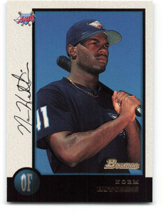 1998 Bowman #156 Norm Hutchins NM-MT Anaheim Angels 