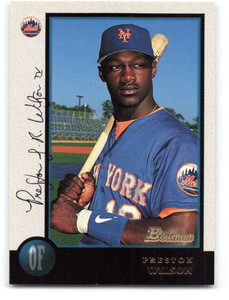 1998 Bowman #161 Preston Wilson NM-MT New York Mets 