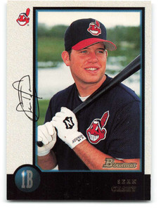1998 Bowman #182 Sean Casey NM-MT Cleveland Indians 