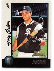 1998 Bowman #185 Magglio Ordonez UER NM-MT RC Rookie Chicago White Sox 