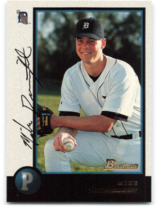 1998 Bowman #186 Mike Drumright NM-MT Detroit Tigers 