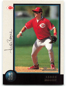 1998 Bowman #187 Aaron Boone NM-MT Cincinnati Reds 