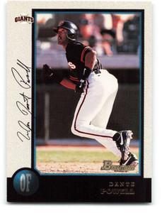 1998 Bowman #214 Dante Powell NM-MT San Francisco Giants 