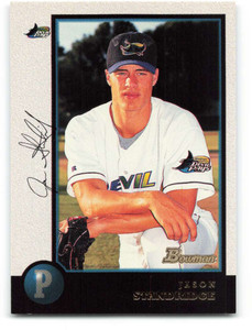 1998 Bowman #219 Jason Standridge NM-MT Tampa Bay Devil Rays 