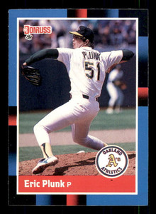 1988 Donruss #503 Eric Plunk NM-MT Oakland Athletics 