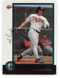 1998 Bowman #319 A.J. Pierzynski NM-MT Minnesota Twins 