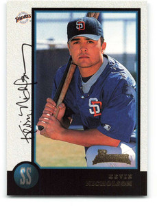 1998 Bowman #338 Kevin Nicholson NM-MT RC Rookie San Diego Padres 