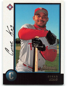 1998 Bowman #348 Cesar King NM-MT RC Rookie Texas Rangers 
