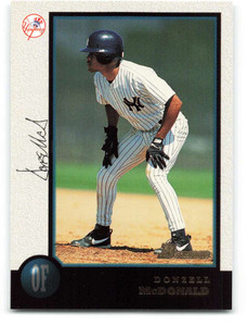 1998 Bowman #350 Donzell McDonald NM-MT New York Yankees 