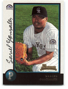 1998 Bowman #370 Lariel Gonzalez NM-MT RC Rookie Colorado Rockies 