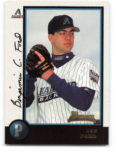 1998 Bowman #382 Ben Ford NM-MT RC Rookie Arizona Diamondbacks 