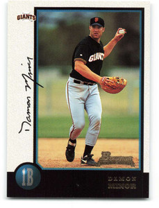 1998 Bowman #411 Damon Minor NM-MT RC Rookie San Francisco Giants 