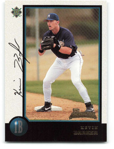 1998 Bowman #418 Kevin Barker NM-MT RC Rookie Milwaukee Brewers 