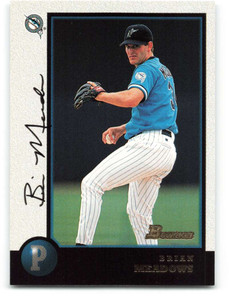 1998 Bowman #419 Brian Meadows NM-MT Florida Marlins 