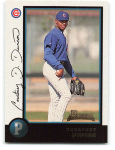 1998 Bowman #423 Courtney Duncan NM-MT RC Rookie Chicago Cubs 