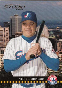 2004 Donruss Studio #121 Nick Johnson NM-MT  Montreal Expos 